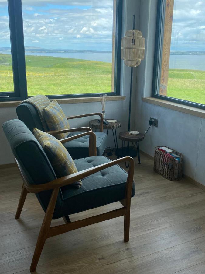 Unique Luxurious Cabin On Sea View Working Croft Garrabost Exterior foto